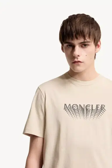 Moncler Logo Cotton Jersey T-shirt | Thumbnail 7 Moncler Logo Cotton Jersey T-shirt | Thumbnail 7