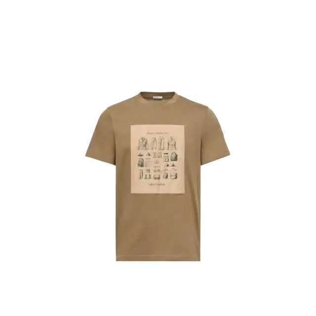 Safari Wardrobe Print Cotton T-shirt