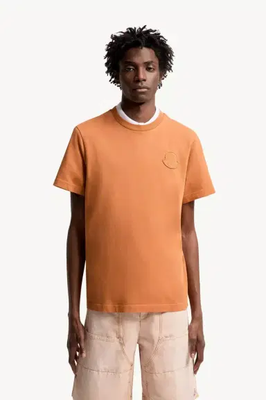 Moncler Logo Cotton T-shirt | Thumbnail 5