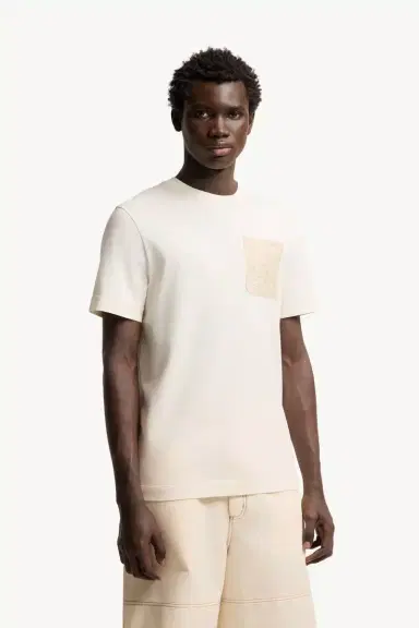 Moncler Paisley Print Cotton T-shirt | Thumbnail 4