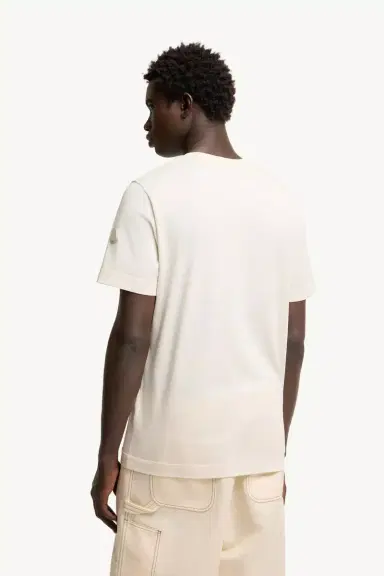 Moncler Paisley Print Cotton T-shirt | Thumbnail 5
