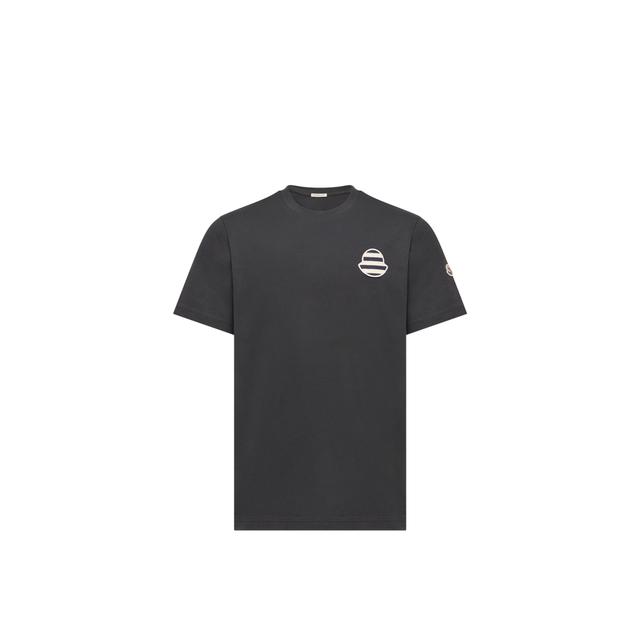 Striped Logo Cotton Jersey T-shirt