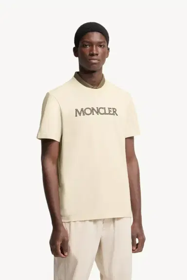Moncler Logo Print Cotton T-shirt | Thumbnail 5 Moncler Logo Print Cotton T-shirt | Thumbnail 5
