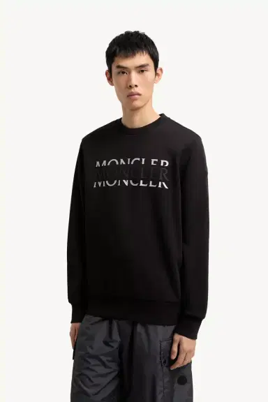 Moncler Logo Cotton Jersey Long Sleeve T-shirt | Thumbnail 5