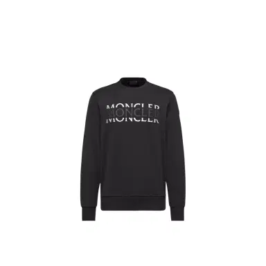 Moncler Logo Cotton Jersey Long Sleeve T-shirt | Thumbnail 1