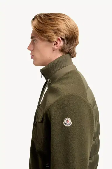 Moncler Padded Teddy Zip-up Sweatshirt | Thumbnail 4 Moncler Padded Teddy Zip-up Sweatshirt | Thumbnail 4