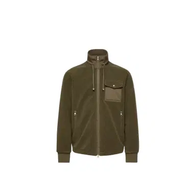 Moncler Padded Teddy Zip-up Sweatshirt | Thumbnail 1 Moncler Padded Teddy Zip-up Sweatshirt | Thumbnail 1