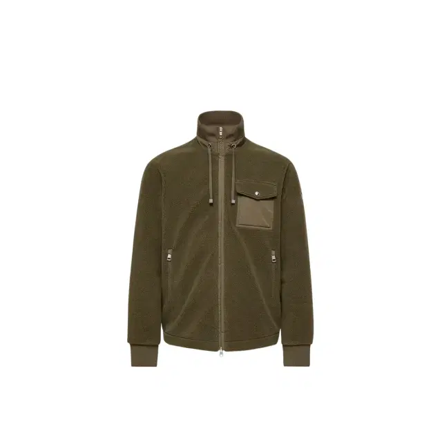 Moncler Padded Teddy Zip-up Sweatshirt