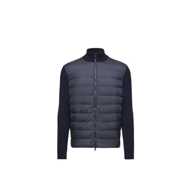 Moncler Padded Wool Zip-up Cardigan