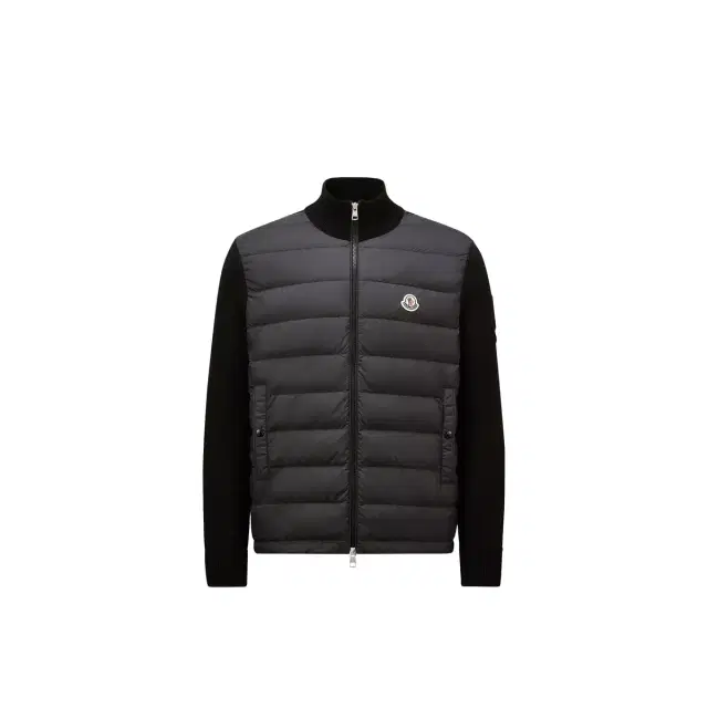 Moncler Padded Zip-up Cotton Cardigan