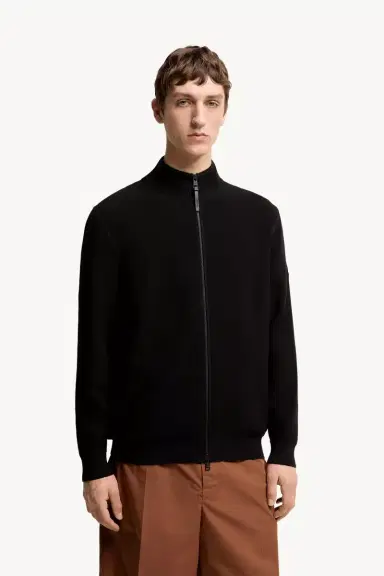 Moncler Cotton Zip-up Cardigan | Thumbnail 5