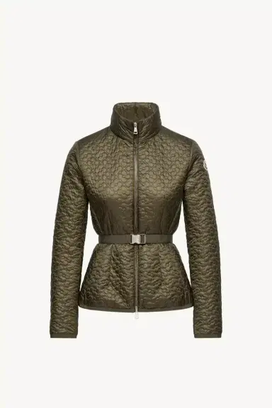 Moncler Geranium Floral-quilted Short Down Jacket | Thumbnail 2 Moncler Geranium Floral-quilted Short Down Jacket | Thumbnail 2