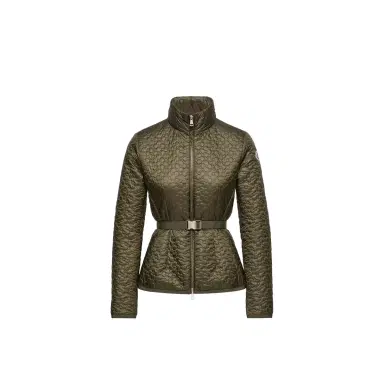 Moncler Geranium Floral-quilted Short Down Jacket | Thumbnail 1 Moncler Geranium Floral-quilted Short Down Jacket | Thumbnail 1