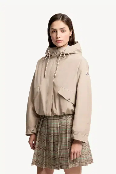 Moncler Eucalyptus Hooded Short Down Jacket | Thumbnail 5
