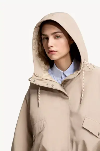 Moncler Eucalyptus Hooded Short Down Jacket | Thumbnail 8