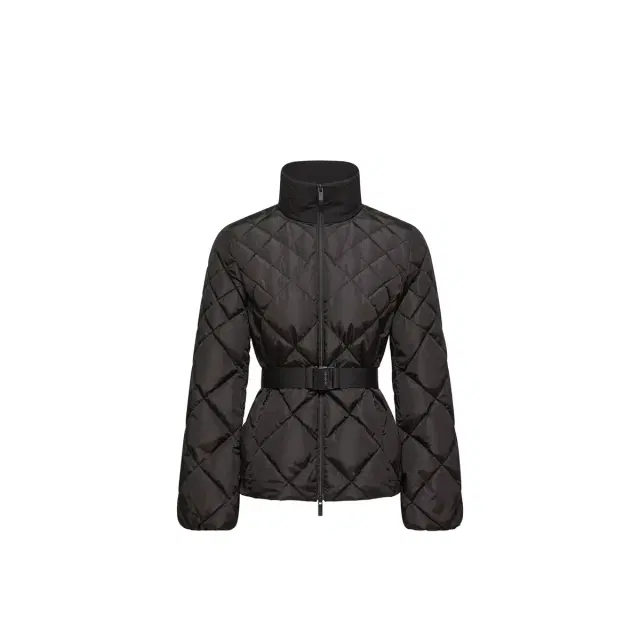 Moncler Balsamine Geometric-quilted Short Down Jacket