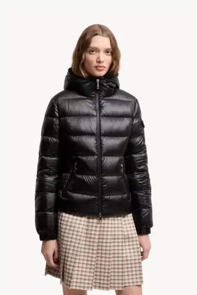 Moncler Glesse Hooded Short Down Jacket | Thumbnail 5 Moncler Glesse Hooded Short Down Jacket | Thumbnail 5
