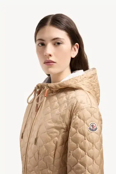 Moncler Arum Hooded Mid-length Down Jacket | Thumbnail 4