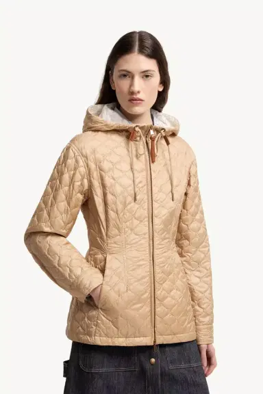 Moncler Arum Hooded Mid-length Down Jacket | Thumbnail 5