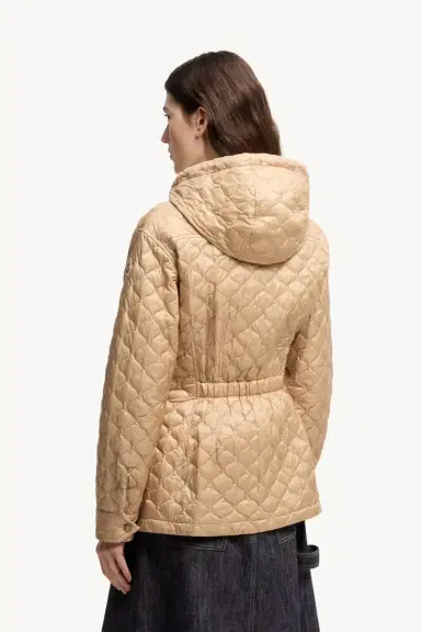 Moncler Arum Hooded Mid-length Down Jacket | Thumbnail 6