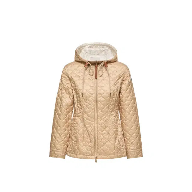 Moncler Arum Hooded Mid-length Down Jacket