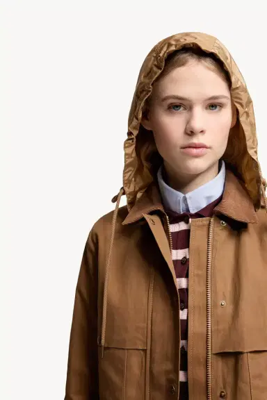 Moncler Aconitum Hooded Cotton & Linen Blend Shirt Jacket | Thumbnail 7 Moncler Aconitum Hooded Cotton & Linen Blend Shirt Jacket | Thumbnail 7