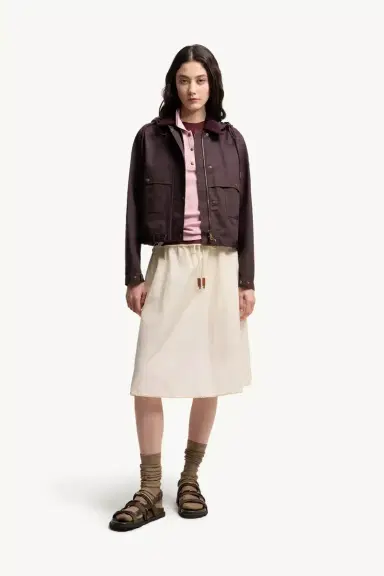 Moncler Aconitum Hooded Cotton & Linen Blend Shirt Jacket | Thumbnail 3 Moncler Aconitum Hooded Cotton & Linen Blend Shirt Jacket | Thumbnail 3