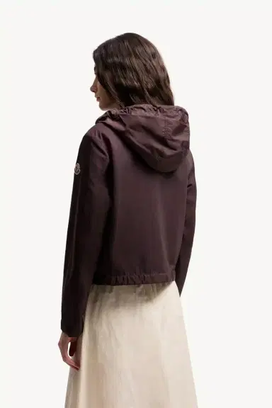 Moncler Aconitum Hooded Cotton & Linen Blend Shirt Jacket | Thumbnail 6 Moncler Aconitum Hooded Cotton & Linen Blend Shirt Jacket | Thumbnail 6