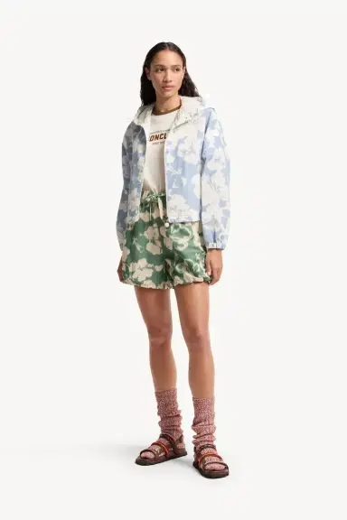 Moncler Noisetier Chiné Hooded Jacket | Thumbnail 3 Moncler Noisetier Chiné Hooded Jacket | Thumbnail 3