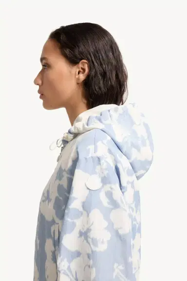 Moncler Noisetier Chiné Hooded Jacket | Thumbnail 4 Moncler Noisetier Chiné Hooded Jacket | Thumbnail 4