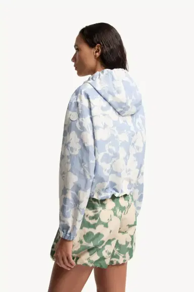 Moncler Noisetier Chiné Hooded Jacket | Thumbnail 6 Moncler Noisetier Chiné Hooded Jacket | Thumbnail 6