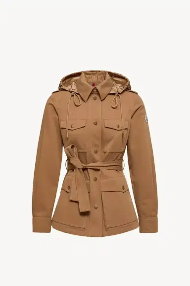 Moncler Centaurea Hooded Gabardine Field Jacket | Thumbnail 2 Moncler Centaurea Hooded Gabardine Field Jacket | Thumbnail 2