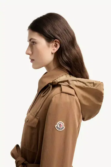 Moncler Centaurea Hooded Gabardine Field Jacket | Thumbnail 4 Moncler Centaurea Hooded Gabardine Field Jacket | Thumbnail 4