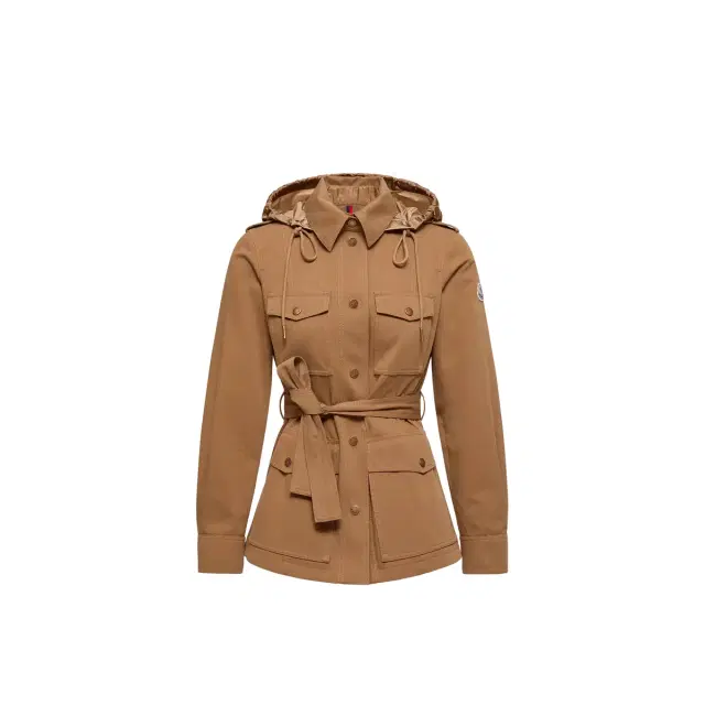 Moncler Centaurea Hooded Gabardine Field Jacket