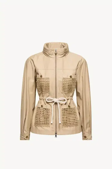 Moncler Bougain Twill Hooded Jacket | Thumbnail 2 Moncler Bougain Twill Hooded Jacket | Thumbnail 2