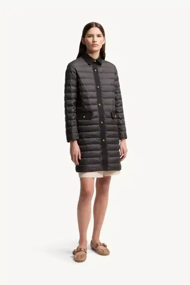 Moncler Jujulong Cotton & Linen-trimmed Down Jacket | Thumbnail 5 Moncler Jujulong Cotton & Linen-trimmed Down Jacket | Thumbnail 5