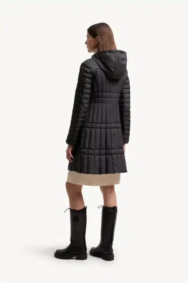 Moncler Menthelong Vertical-quilted Hooded Down Jacket | Thumbnail 6 Moncler Menthelong Vertical-quilted Hooded Down Jacket | Thumbnail 6