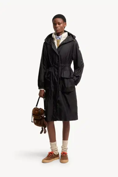 Moncler Hiengos Hooded Long Parka | Thumbnail 3