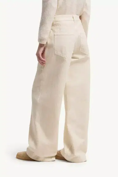Moncler Leather Logo Cotton Pants | Thumbnail 5 Moncler Leather Logo Cotton Pants | Thumbnail 5