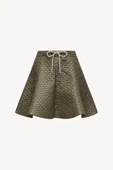 Moncler Floral-quilted Padded Mini Skirt | Thumbnail 2 Moncler Floral-quilted Padded Mini Skirt | Thumbnail 2