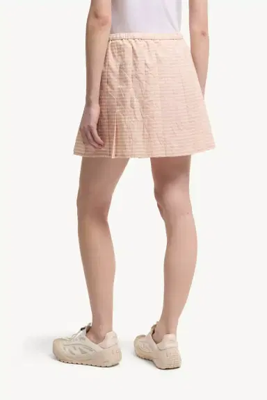 Moncler Vichy Cotton Blend Pleated Mini Skirt | Thumbnail 6
