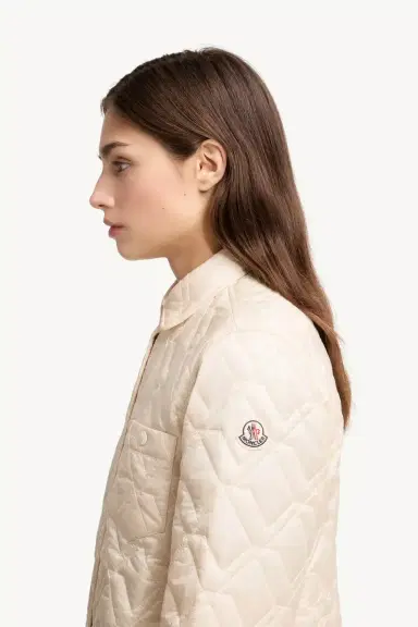 Moncler Diamond-quilted Padded Shirt Jacket | Thumbnail 4