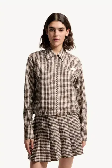 Moncler Vichy Cotton Blend Shirt | Thumbnail 5