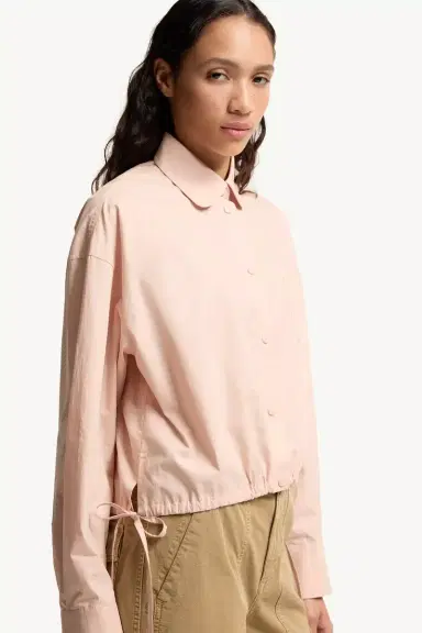 Moncler Cotton Poplin Long Sleeve Shirt | Thumbnail 7