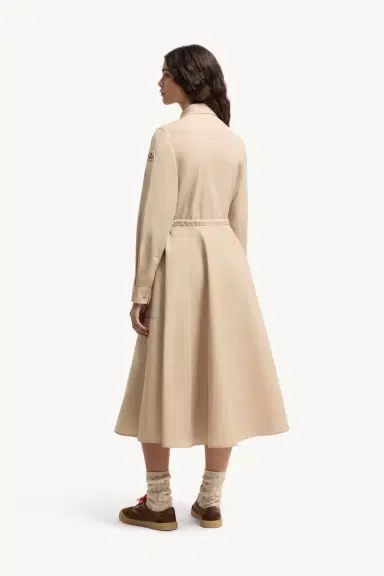 Moncler Poplin Midi Shirt Dress | Thumbnail 6 Moncler Poplin Midi Shirt Dress | Thumbnail 6