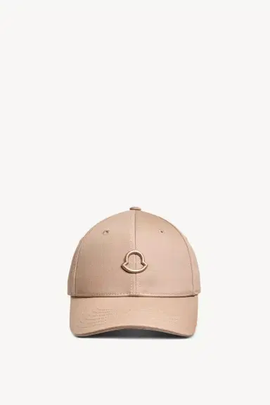 Moncler Logo Cotton Gabardine Baseball Cap | Thumbnail 2