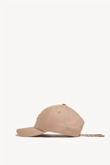 Moncler Logo Cotton Gabardine Baseball Cap | Thumbnail 4