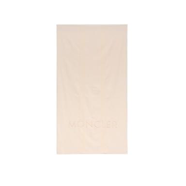 Moncler Logo Cotton Beach Towel | Thumbnail 1