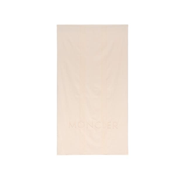 Moncler Logo Cotton Beach Towel
