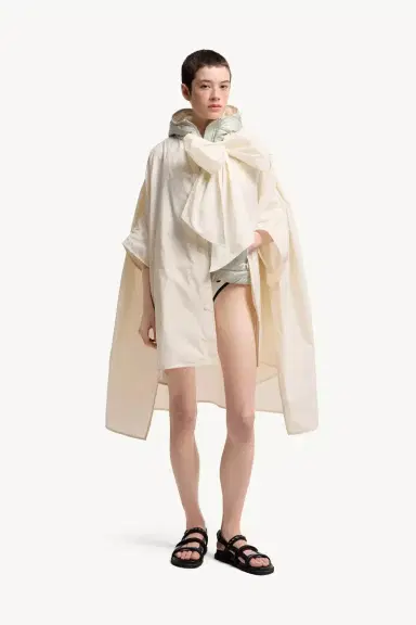 Moncler Lightweight Taffeta Cape | Thumbnail 3 Moncler Lightweight Taffeta Cape | Thumbnail 3